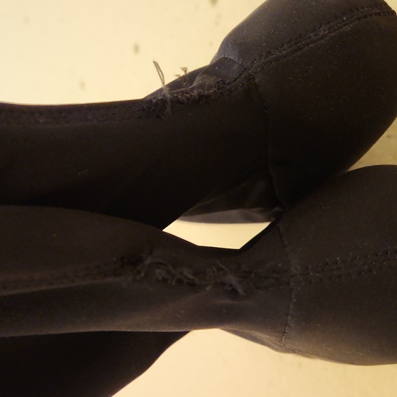Black sock boot heels - Picture 3 of 4